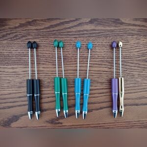 Beadable Metal Pens  ***FINAL PRICE ***